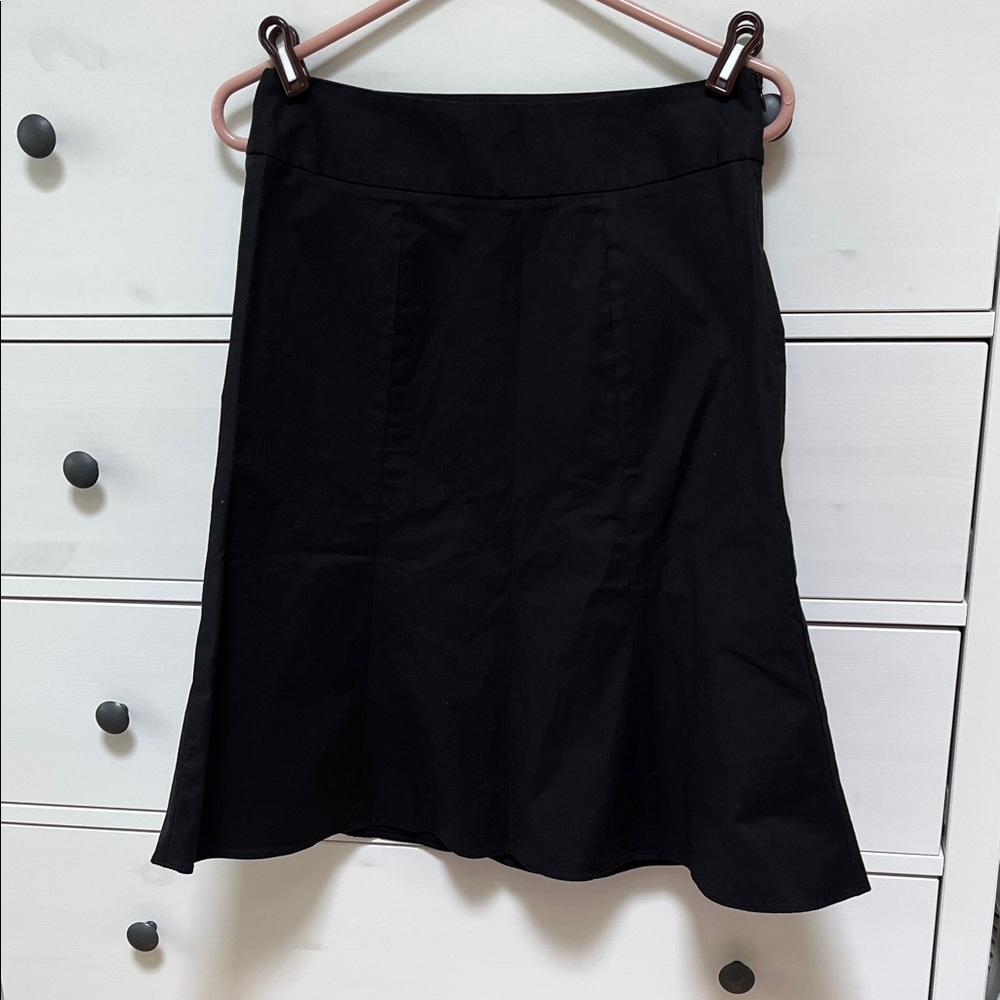 GAP Black A-Line Skirt